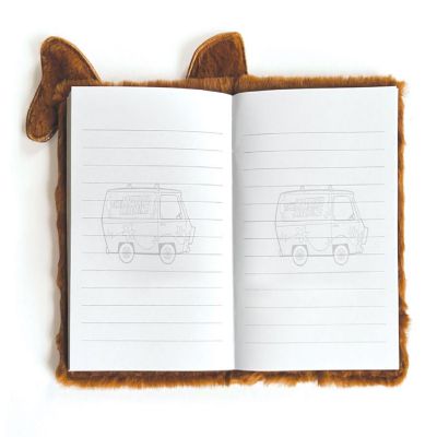 Scooby Doo Plush Journal - 5.25 x 6.5 Inches Image 1