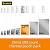Scotch Thermal Laminating Pouches, 3 mil Size, Pack of 200 Image 3
