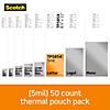 Scotch Thermal Laminating Pouches, 5 mil Size, Pack of 50 Image 3