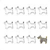 Scottie Dog 2.5" Cookie Cutters Image 1