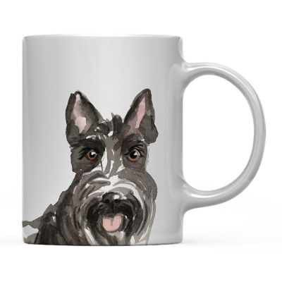 Scottish Terrier Up Close Ceramic Mug Image 2