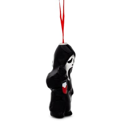 Scream Ghostface 4-Inch Shatterproof Decoupage Ornament Image 1