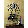 Scrollwork Wall Wine Rack 17.5X4X28.5" Image 1