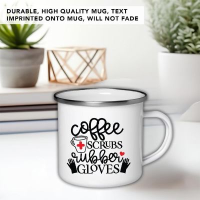 Scrubs Gloves Nurse 11oz Campfire Mug Image 2