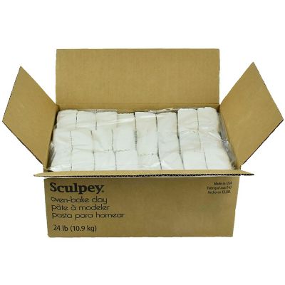 Sculpey Original Clay: White - 24 lb Image 1