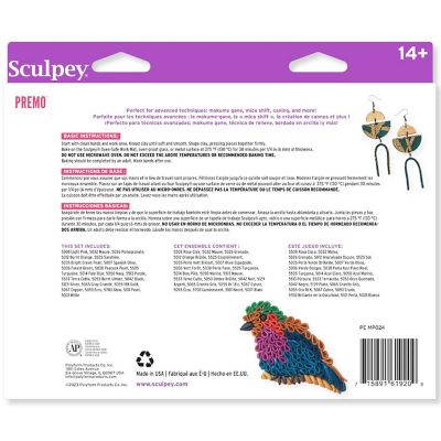 Sculpey Premo: Multipack Sampler Pack - (24) 1oz Packs Image 1