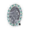 Sea Cabochon Photo Frame 4X6 Image 1