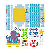 Sea Creatures Scene Egg Decorating Craft Kit -  Makes 1 Image 1