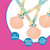 Sea Shell Hard Candy Necklaces - 12 Pc. Image 1