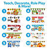 Seasonal Dramatic Play Classroom Decorations with 10 Store Themes - 151 Pc. Image 2