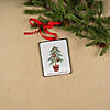 Seasons Greetings Pine Tree Ornament (Set Of 12) 5.5"H Iron Image 2