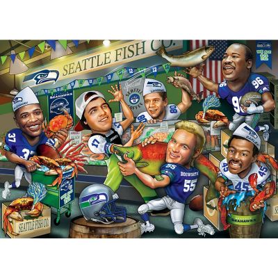 Seattle Seahawks - All Time Greats 500 Piece Jigsaw Puzzle Image 2