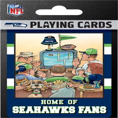 Seattle Seahawks Fan Deck Playing Cards - 54 Card Deck Image 1