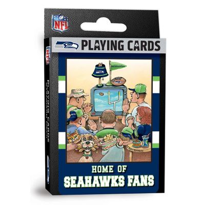 Seattle Seahawks Fan Deck Playing Cards - 54 Card Deck Image 1