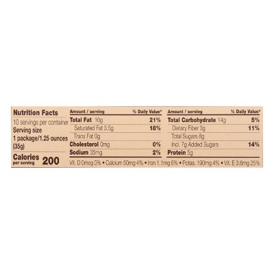 Second Nature - Nut Medley Dark Chocolate - Case of 4-10/1.25 Image 2