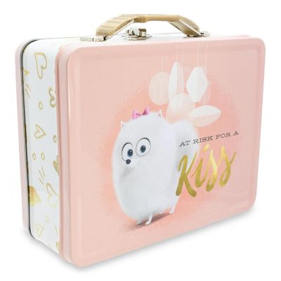 Secret Life of Pets Metal Tin Tote  At Risk For A Kiss Image 1