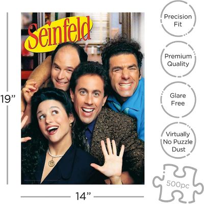 Seinfeld Cast 500 Piece Jigsaw Puzzle Image 1