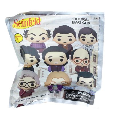 Seinfeld Series 1 Blind Bagged 3D Foam Figural Bag Clip  1 Random Image 1