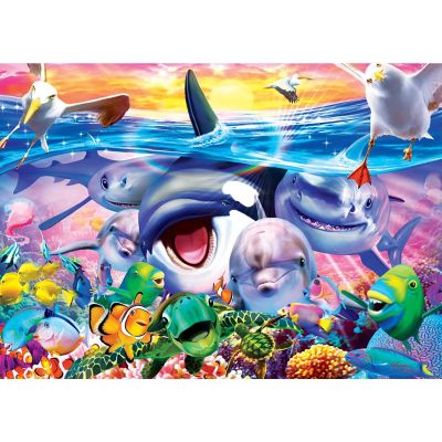 Selfies - Ocean Oddballs 500 Piece Jigsaw Puzzle Image 2
