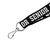 Senior Black Breakaway Lanyards - 12 Pc. Image 1