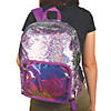Sequin Backpack with BONUS Pouch Image 1