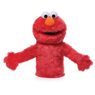 Sesame Street Elmo 11-Inch Plush Hand Puppet Image 1