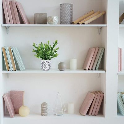 Set of 2 Artificial Potted Plants Image 1