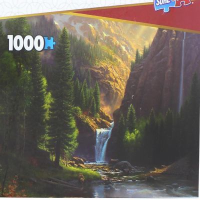 Set of 2 Keepsakes 1000 Piece Jigsaw Puzzles  Mountain Landscapes Image 2