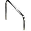 Set of 2 Silver Sloped Swimming Pool Handrails 38" Image 2