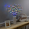 Set of 3 Pre-Lit Cherry Blossom Artificial Tree Branches 2.5' - Multicolor LED Lights Image 1