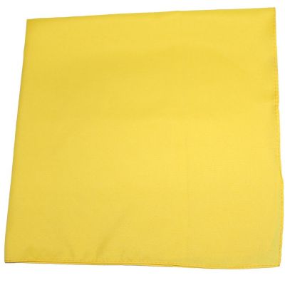 Set of 3 Solid 100% Polyester Unisex Bandanas Image 1