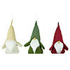 Set of 3 Standing Plush Gnomes Christmas Fgures 8.5" Image 1