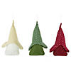 Set of 3 Standing Plush Gnomes Christmas Fgures 8.5" Image 4