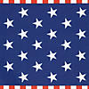 Set of 4 Stars and Stripes Americana Printed Placemats 18" Image 3