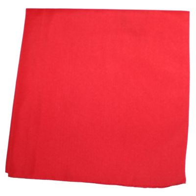 Set of 9 Solid 100% Polyester Unisex Bandanas Image 1