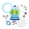 Shaker Snow Globe Ornament Craft Kit - Makes 12 Image 1