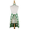 Shamrock Green Buffalo Check Chef Apron Image 1
