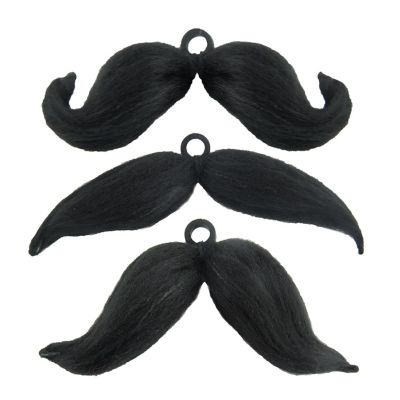 Shape It 6 Ways Black Moustache Costume Accessory Image 2