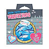 Shark Tooth Eraser Valentines Image 1