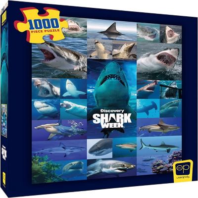 Shark Week 1000 Piece Jigsaw Puzzle Image 2
