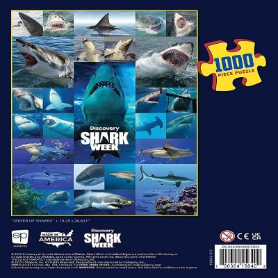 Shark Week 1000 Piece Jigsaw Puzzle Image 3
