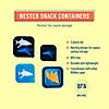 Sharks Nested Snack Containers Image 1