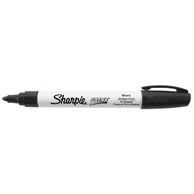 Sharpie Medium Point Oil-Based Opaque Paint Marker-Black Image 2