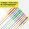 Sharpie Pocket Highlighters, Assorted, Pack of 36 Image 1