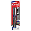 Sharpie Rollerball Pen, Needle Point (0.5mm), Blue Ink, 2 Per Pack, 6 Packs Image 1