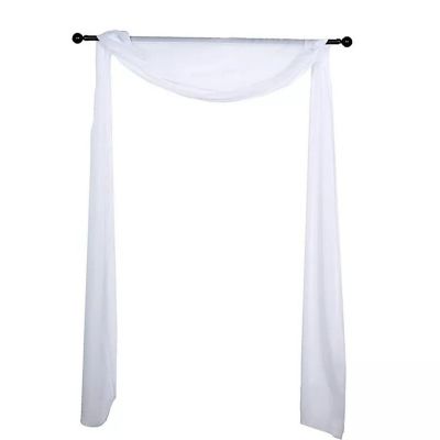 Sheer Organza Curtain Panel Image 1