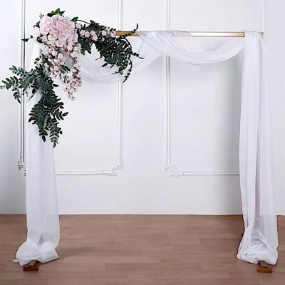 Sheer Organza Curtain Panel Image 2