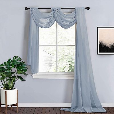 Sheer Organza Curtain Panel Image 1