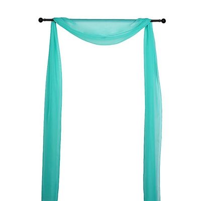 Sheer Organza Curtain Panel Image 1