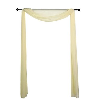Sheer Organza Curtain Panel Image 1